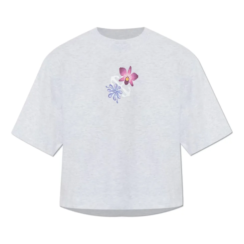 T-shirt med print