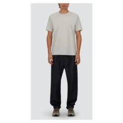 T-shirt med rund hals