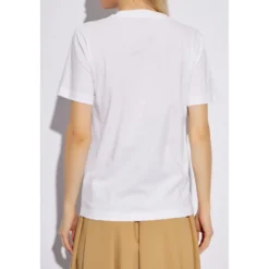T-shirt med trykt logo