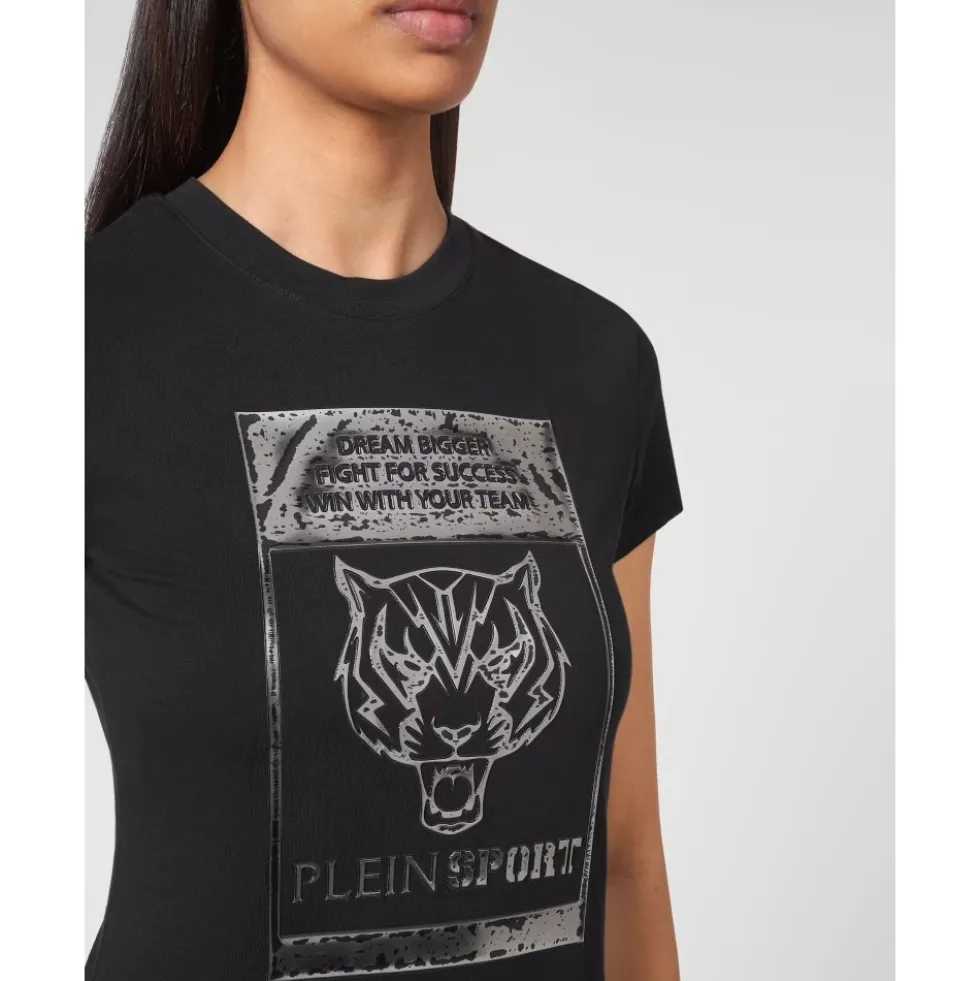 T-shirt Rund Hals SS Pure Fit Tiger