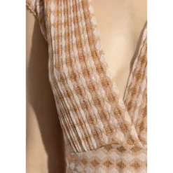 Tulle Kjole Med Lurex Tråd