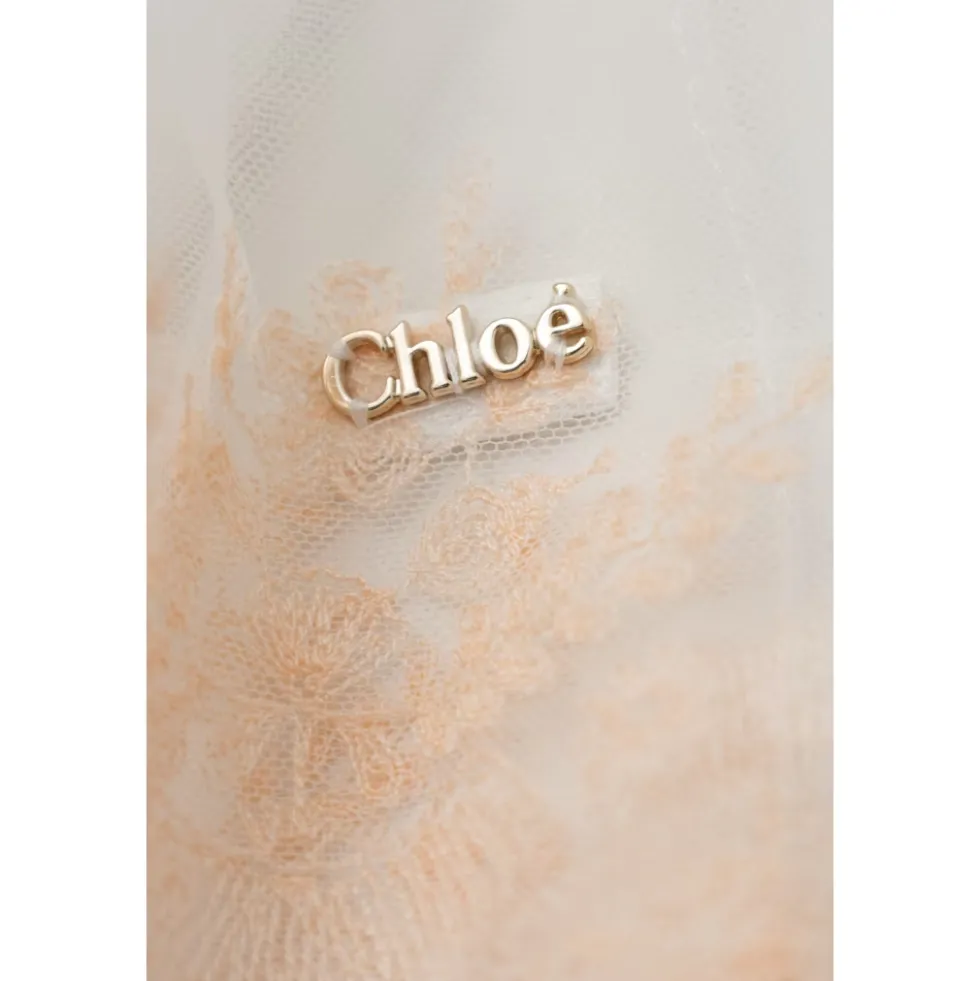 Tulle Top Med Broderi