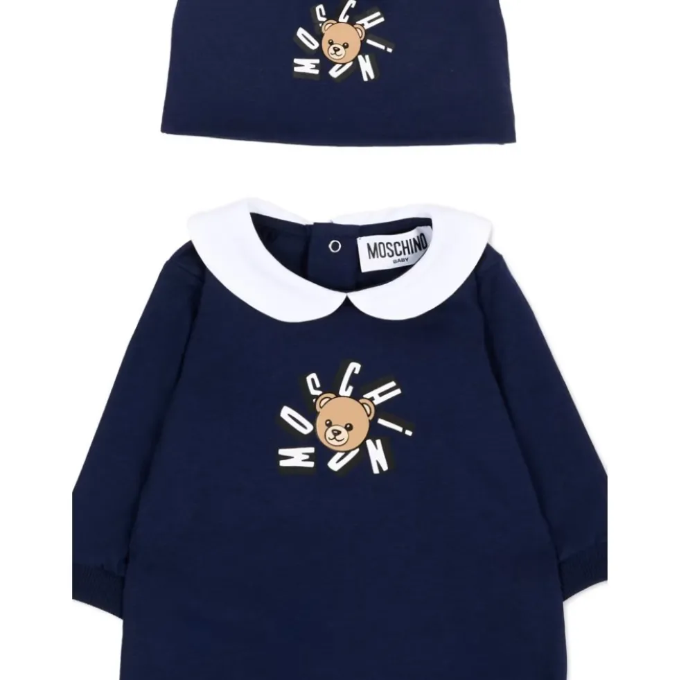 Tutina con cappello logati