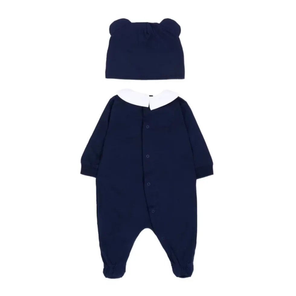 Tutina con cappello logati
