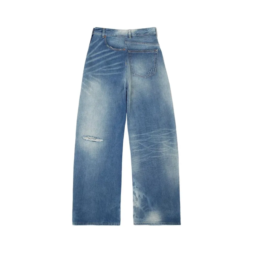 Twist Wide-Leg Jeans