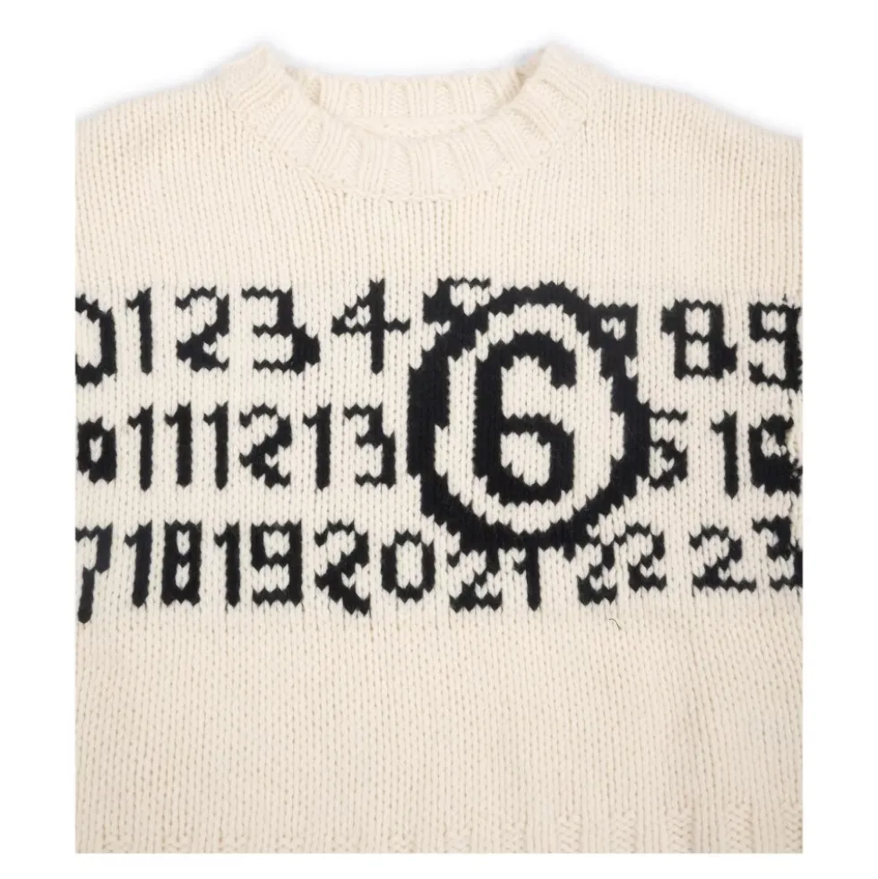 Uldblanding Cropped Pullover