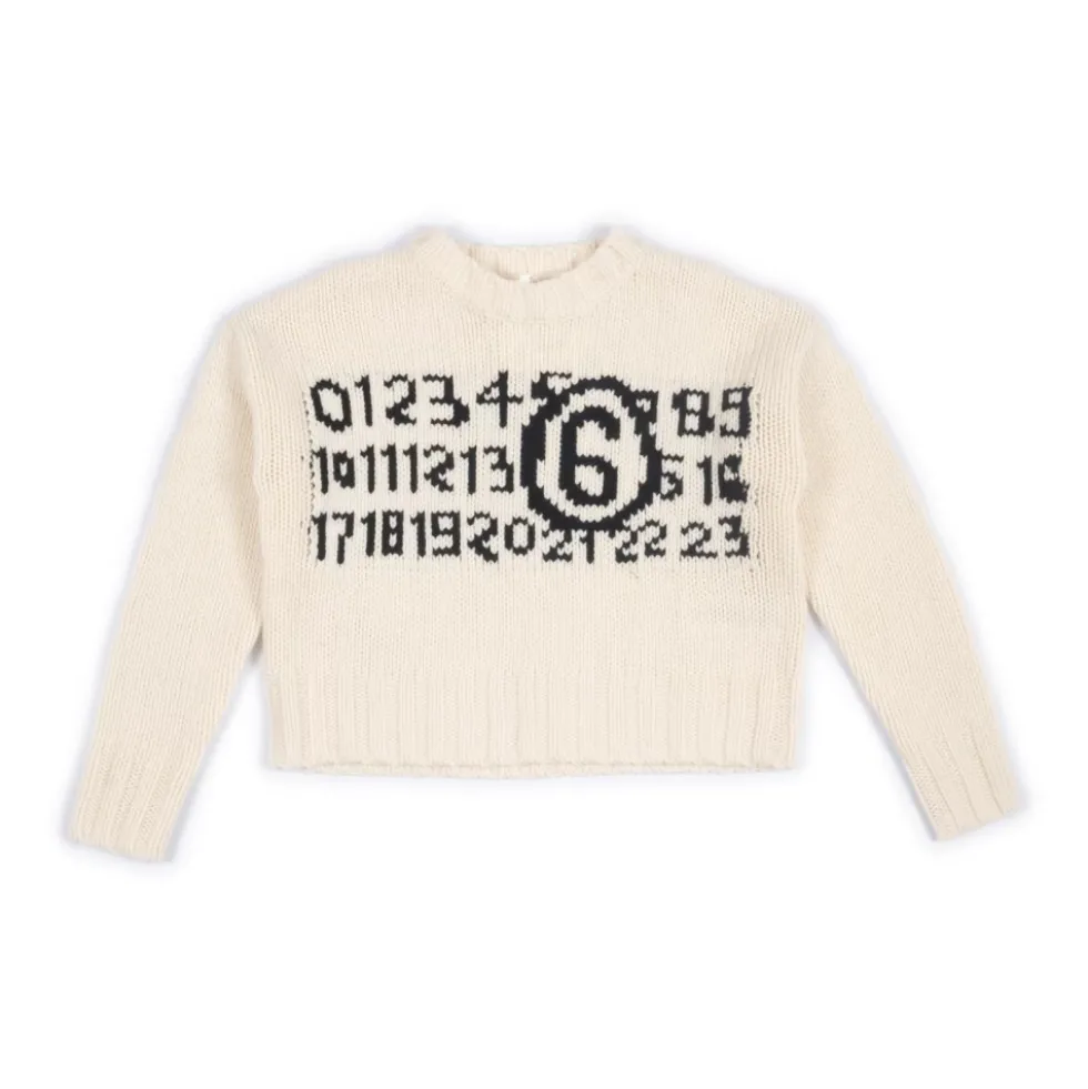 Uldblanding Cropped Pullover