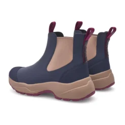Vandtæt Slip-On Støvle Mørkeblå/Beige