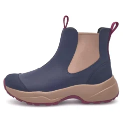 Vandtæt Slip-On Støvle Mørkeblå/Beige