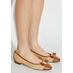 Varina 2.0 Raffia Ballerina