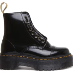 Veganske Sinclair Black Platform Støvler