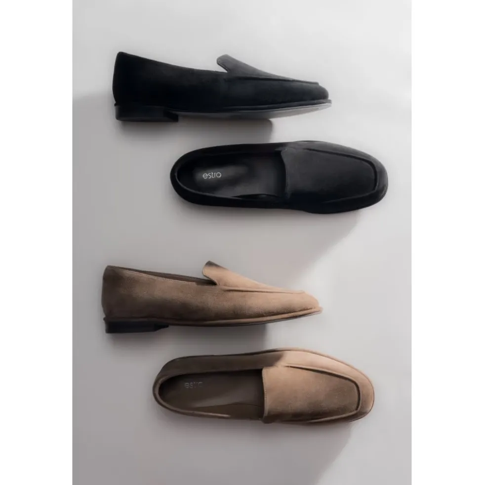 Velour Loafers