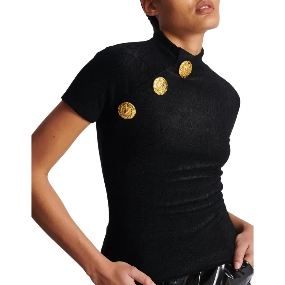 Velvet Jersey Top