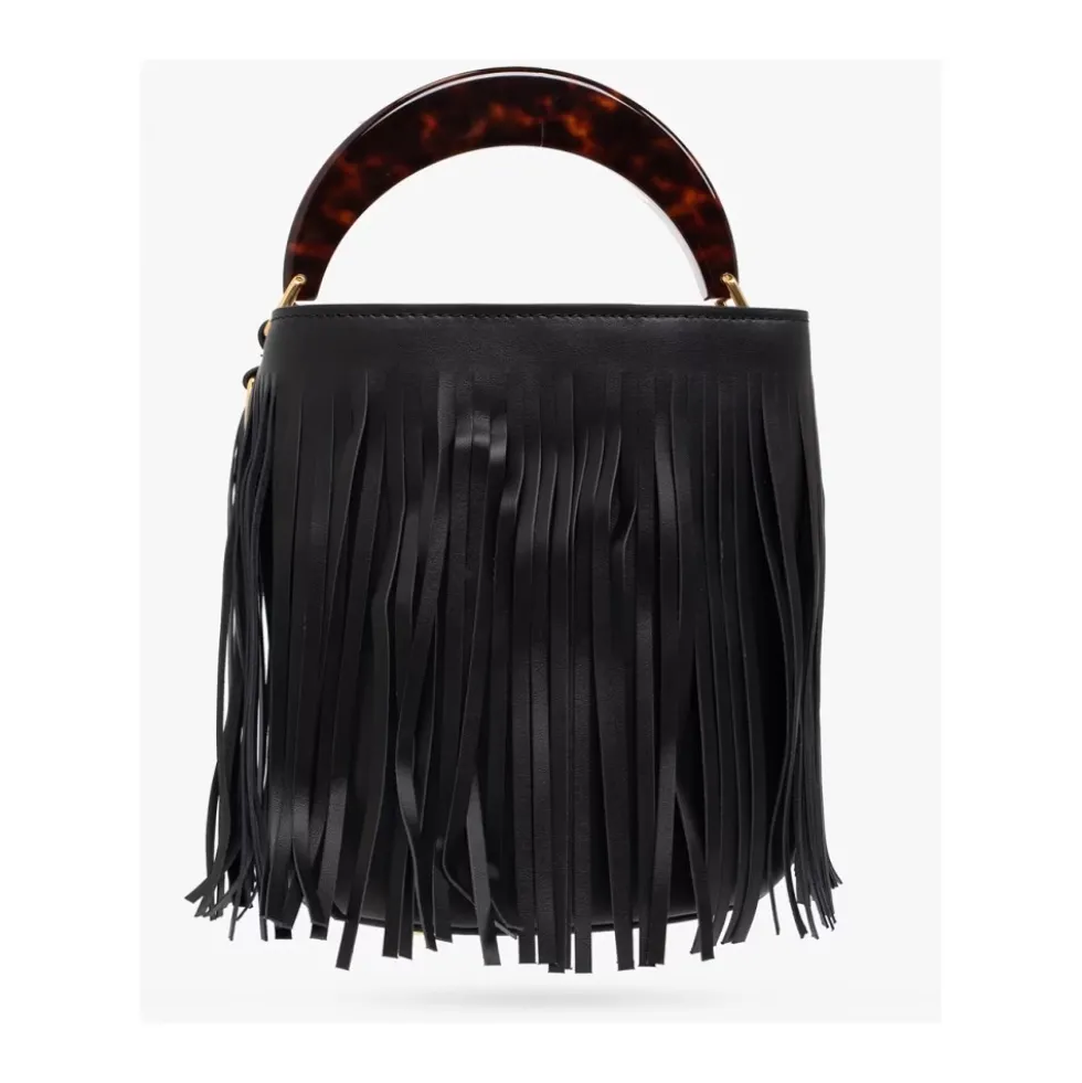 Venice Frynse Bucket Taske