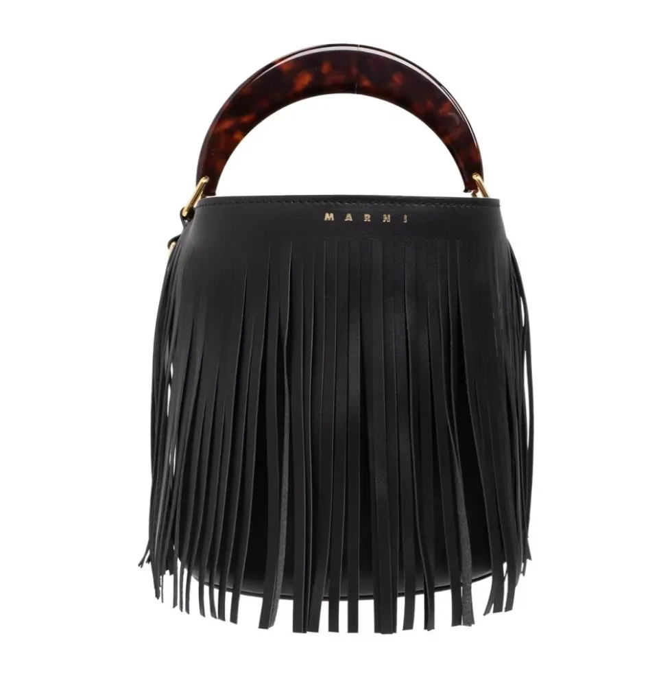 Venice Frynse Bucket Taske