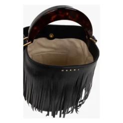 Venice Frynse Bucket Taske