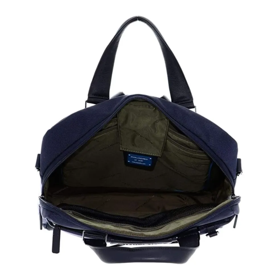 Vertikal Laptop og iPad Taske Blå Unisex