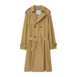 Vintage Check Beige Frakke