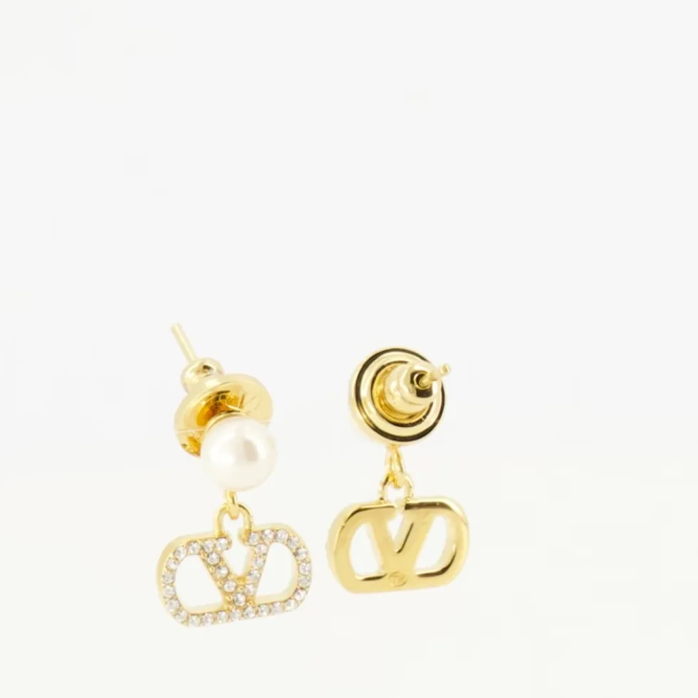 VLogo Swarovski Øreringe