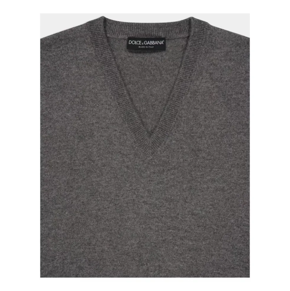 V-Neck Cashmere Pullover