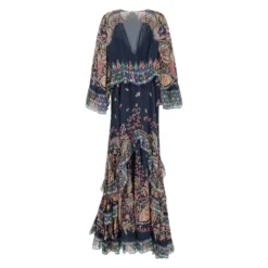 V-neck Maxi Kjole