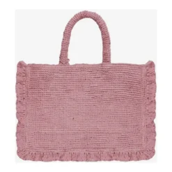 Volant Raffia Bag