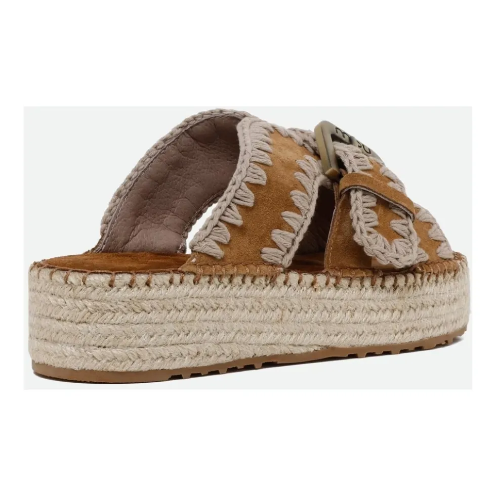Vævede Platforms Sandaler