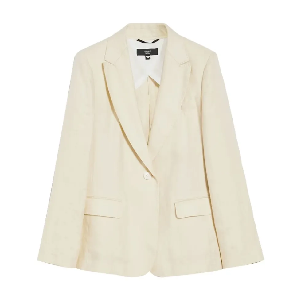 Washed Linen Blazer