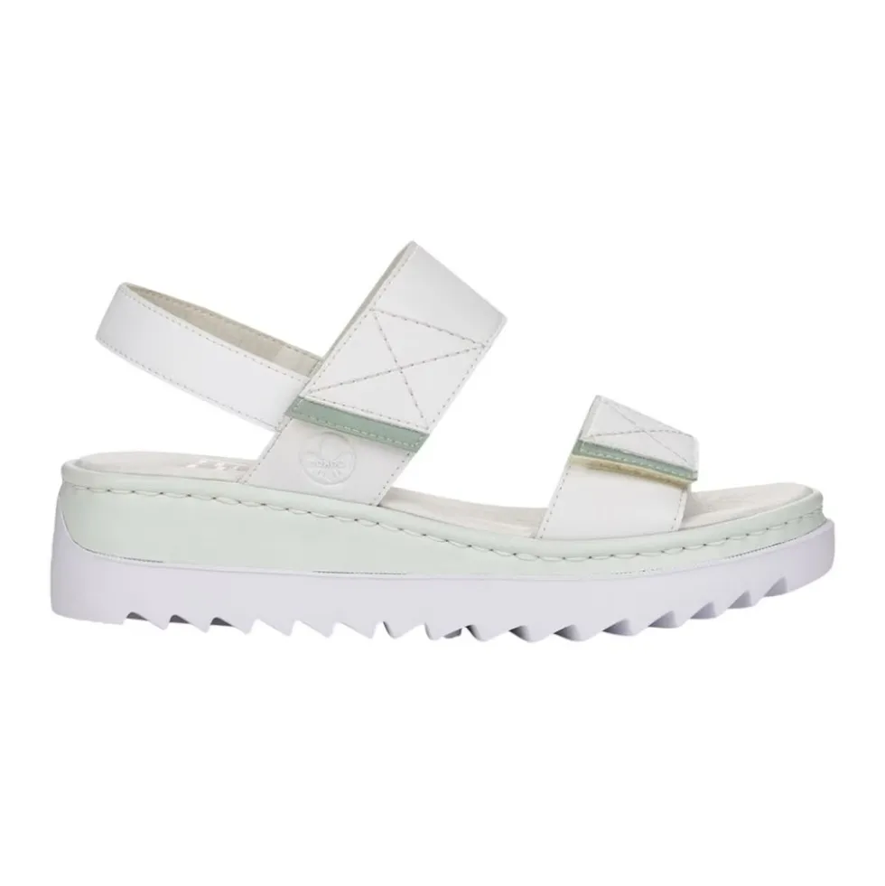 Weiss Casual Sandaler