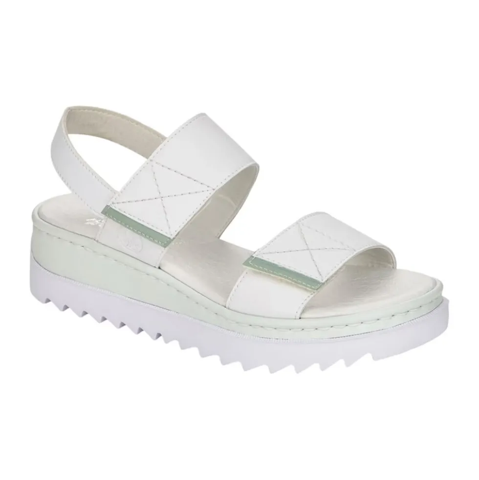 Weiss Casual Sandaler