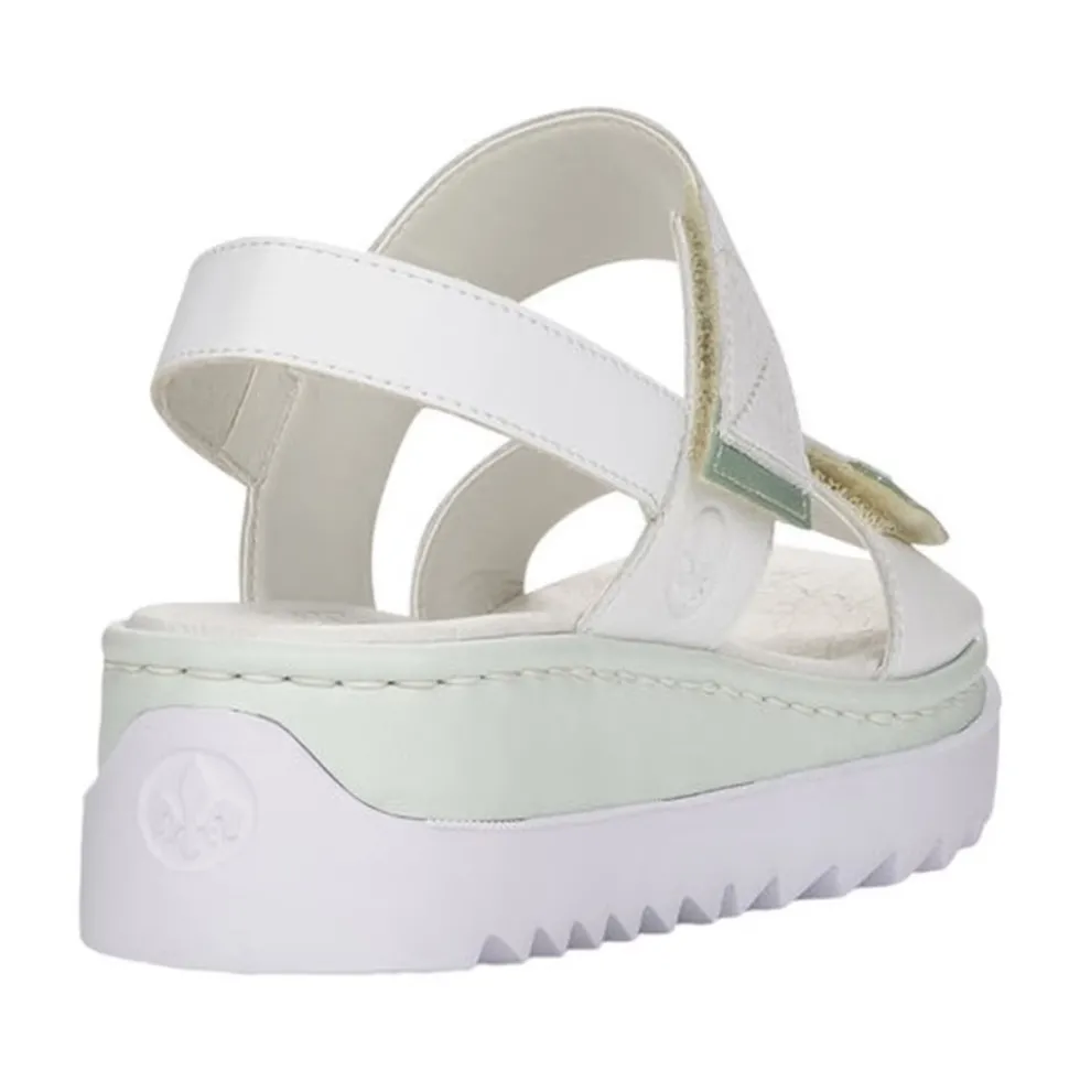 Weiss Casual Sandaler