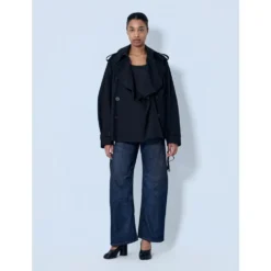 Wide-leg denim bukser