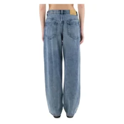 Wide Leg Denim Jeans