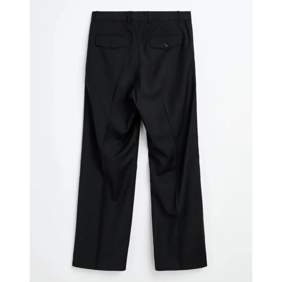 Wide Pleated Trouser