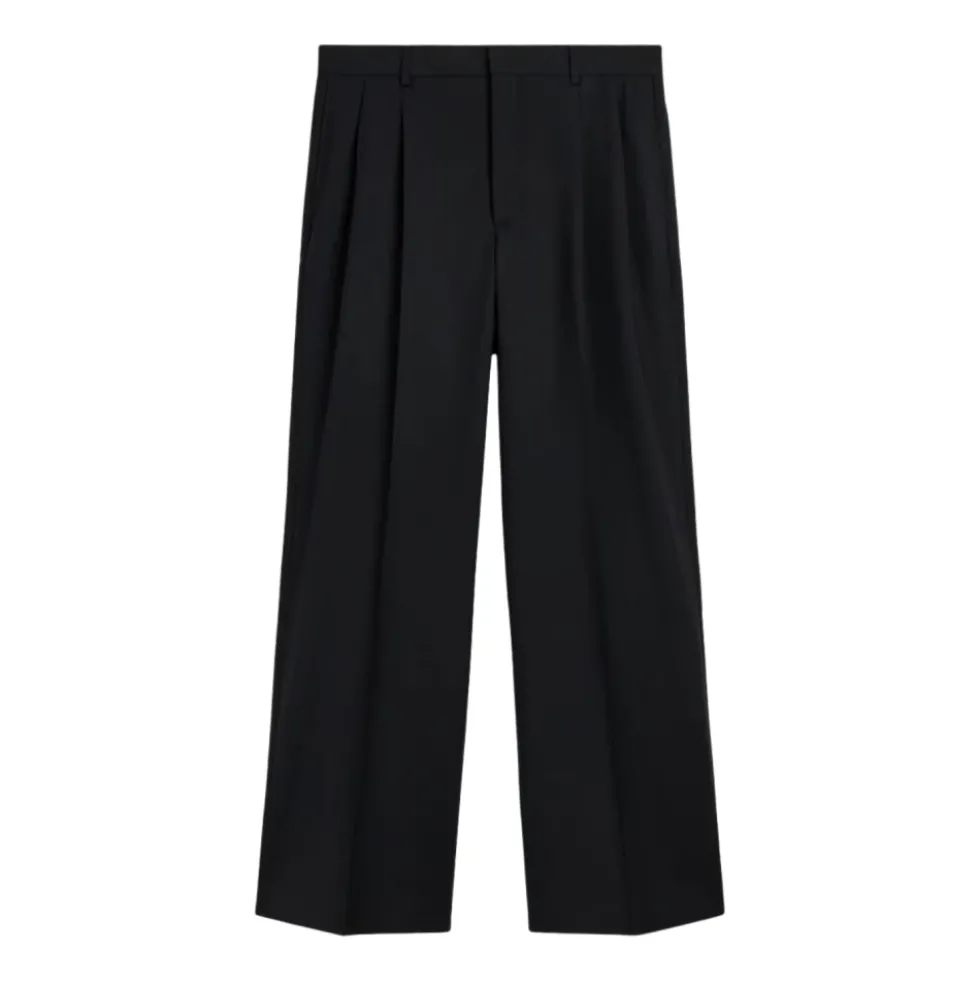 Wide Pleated Trouser