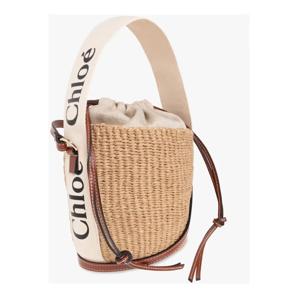 Woody Small bucket bag