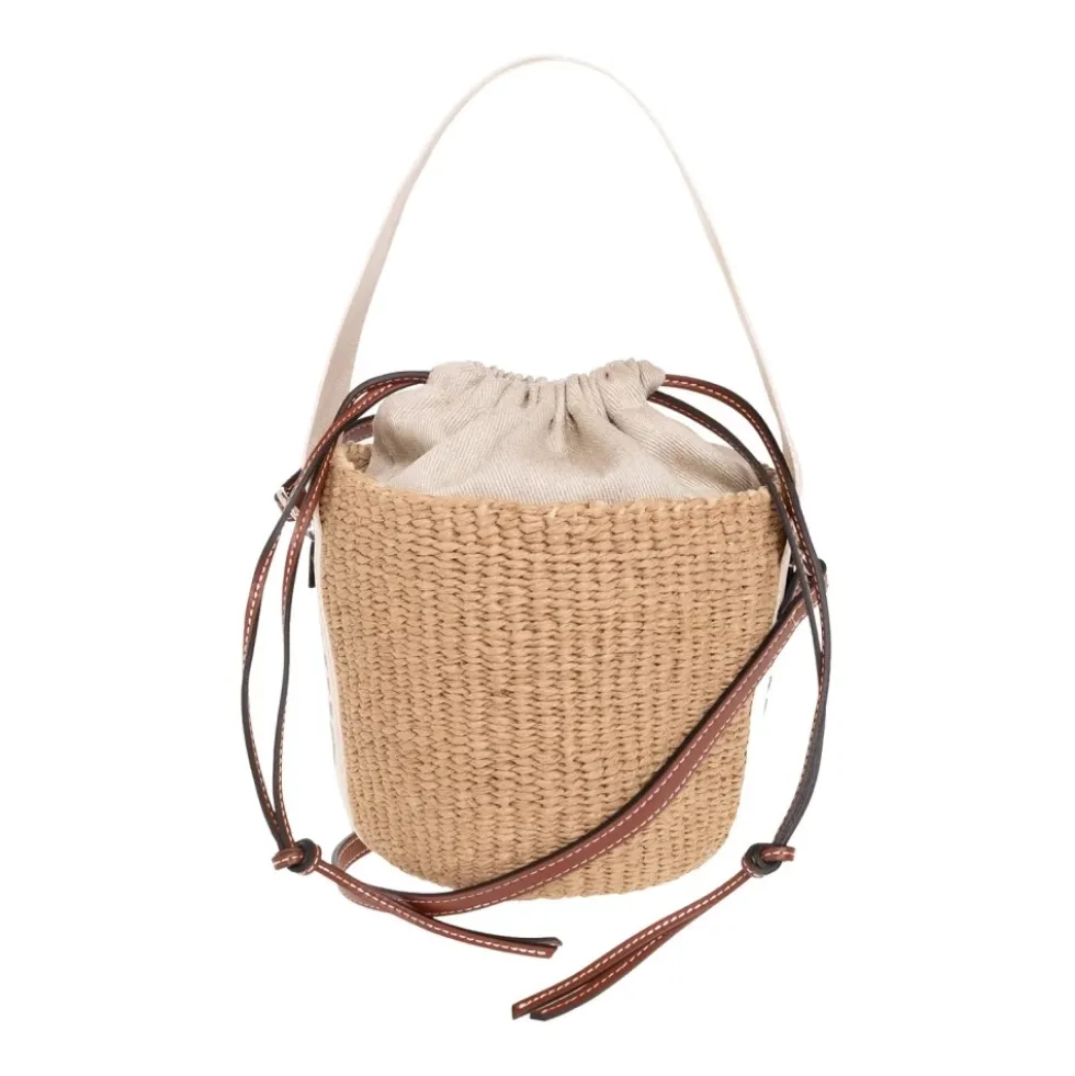 Woody Small bucket bag