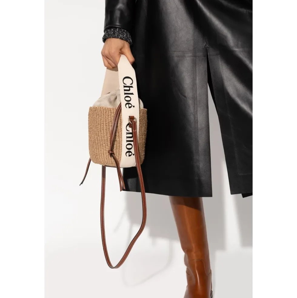 Woody Small bucket bag