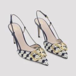 Worker Cotton Sling Back