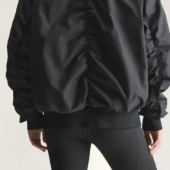 Woven Bomber Printed
