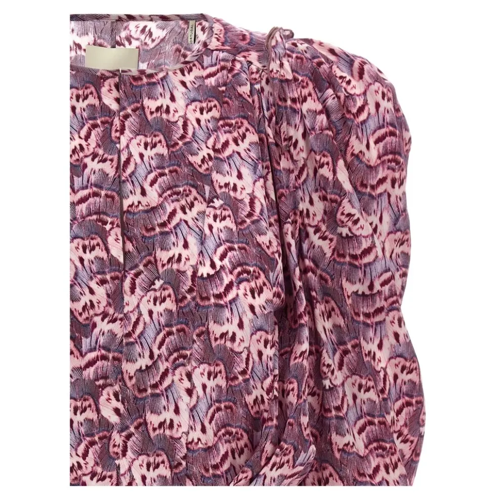 Zarga Stretch Silk Bluse
