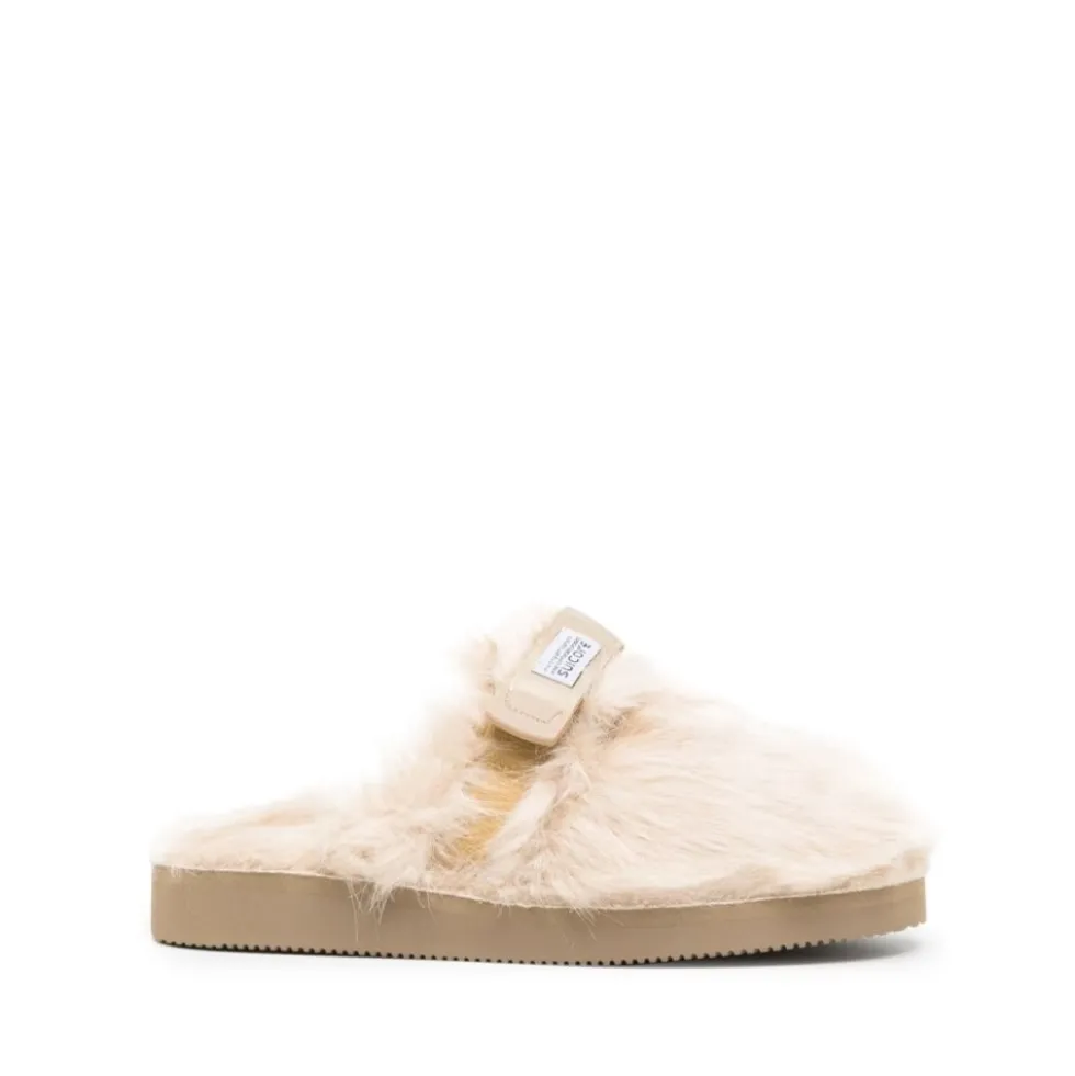 Zavo 2-EU Faux-Fur Slides