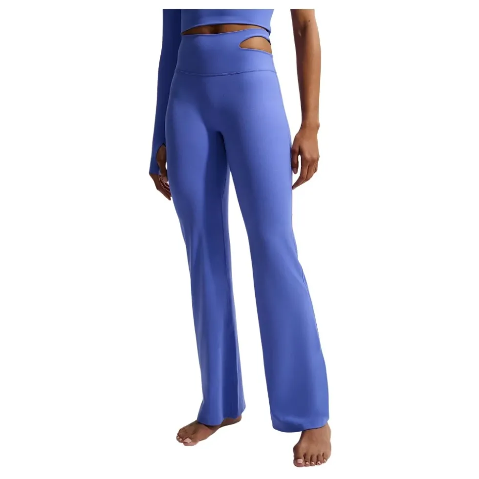 Zenvy High-Waisted Flared Leggings
