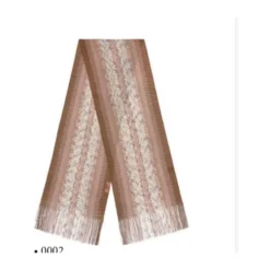 Zigzag Fringed Scarf