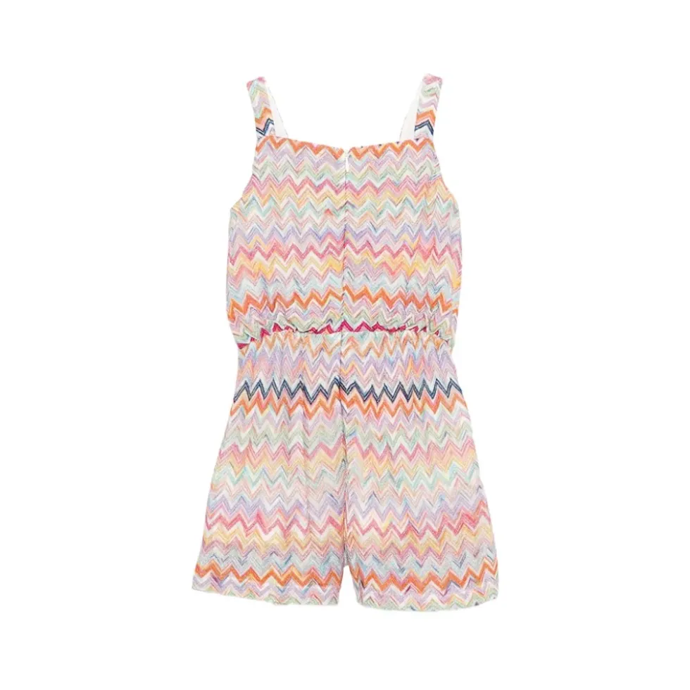 Zigzag Ærmeløs Jumpsuit