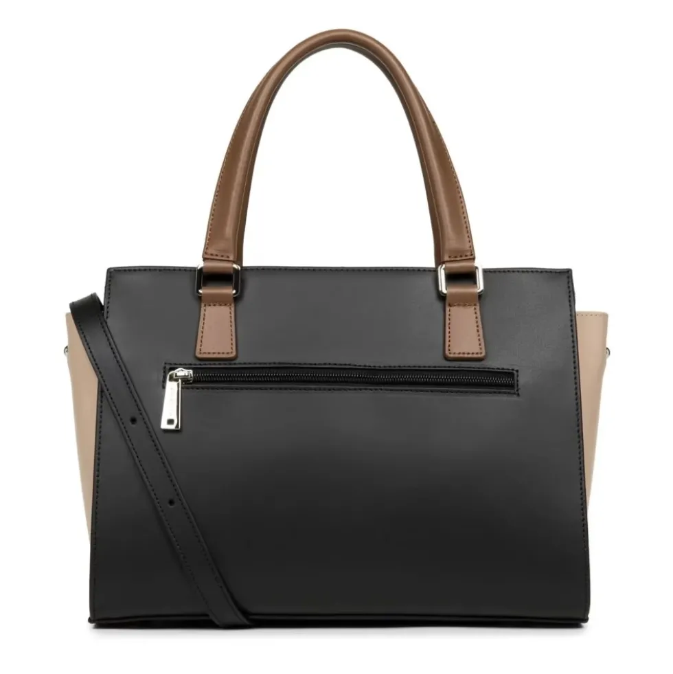 Zipped Handbag M Smooth