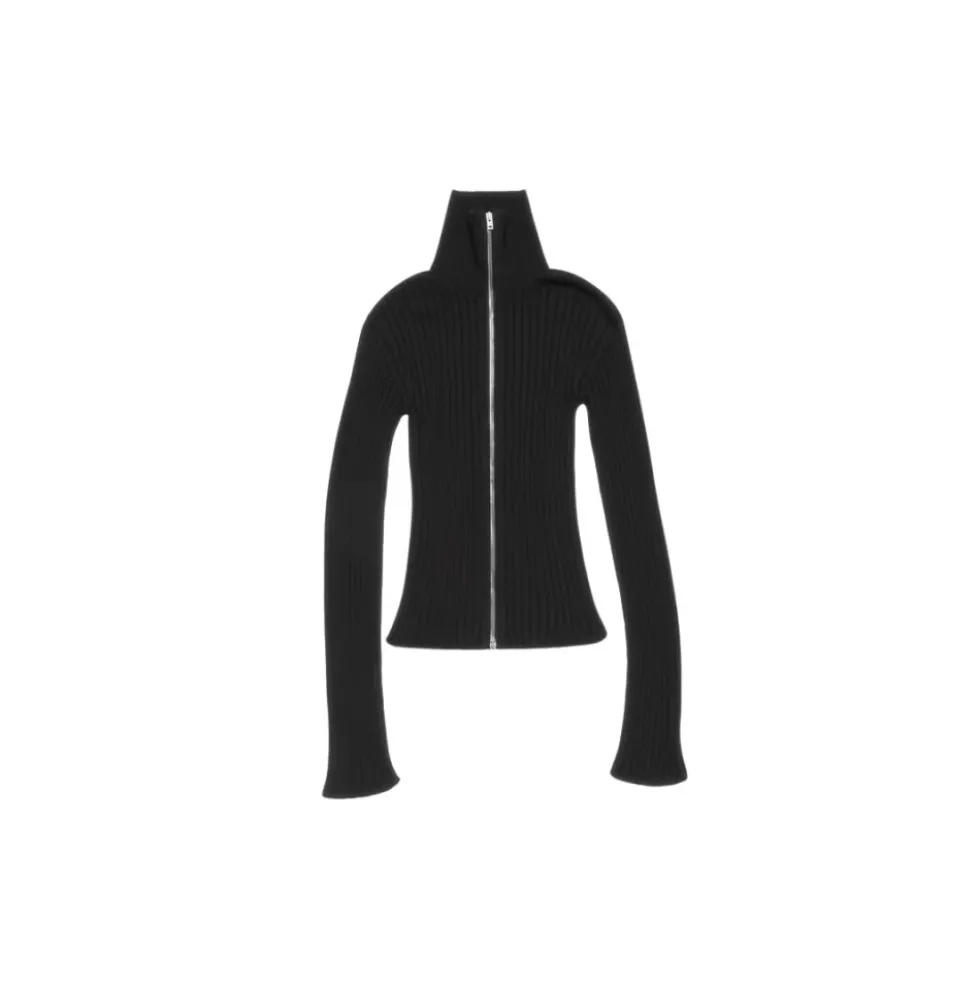 Zip-Up Cardigan