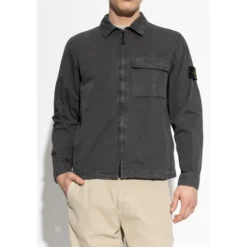 Zip-up Overshirt