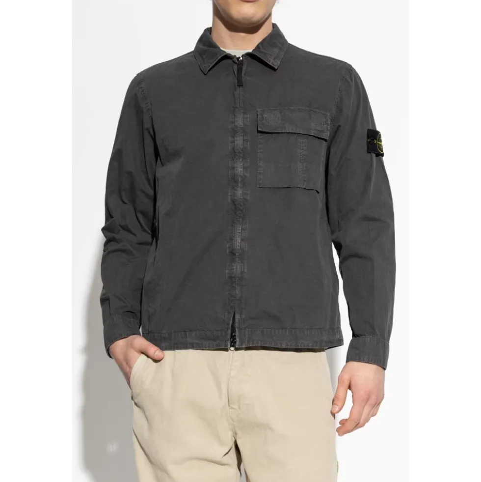 Zip-up Overshirt
